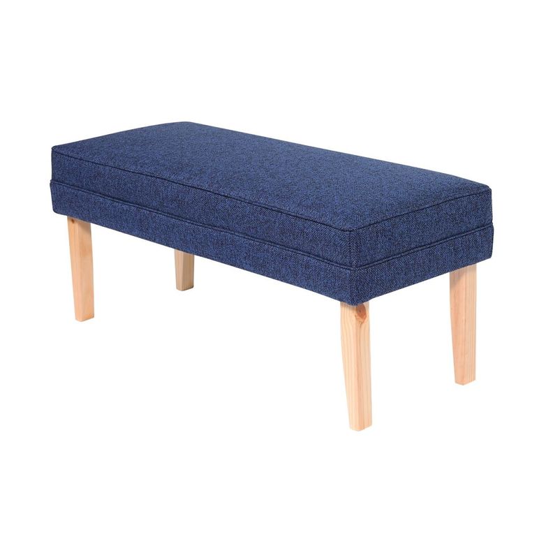 Banqueta Style Azul Omega 100x40x40 cm Máxima Design-1