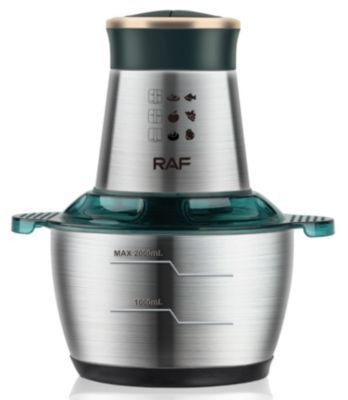 Procesador De Alimentos Eléctrico De Acero Inoxidable De 2L RAF-0