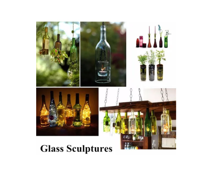 Cortador Botella Vidrio Base Metalica Kit Con Accesorios-5