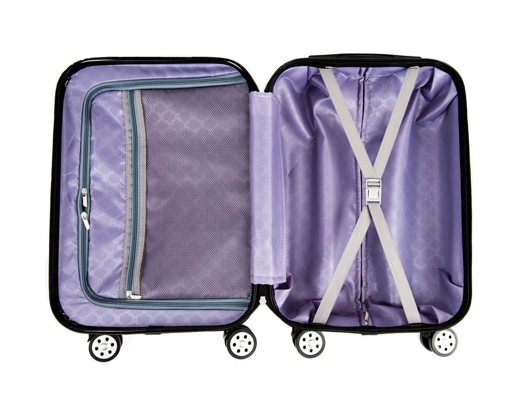 Maleta Cabina Carry On Valija Mano Premium Negra-2