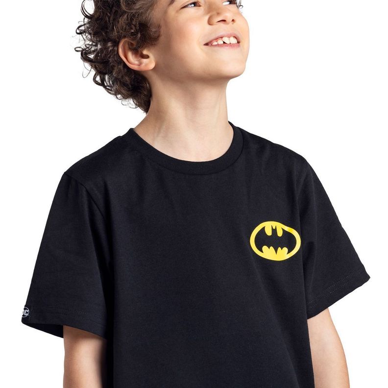 Pijama De Algodón Niño Verano Batman C1 Top-2