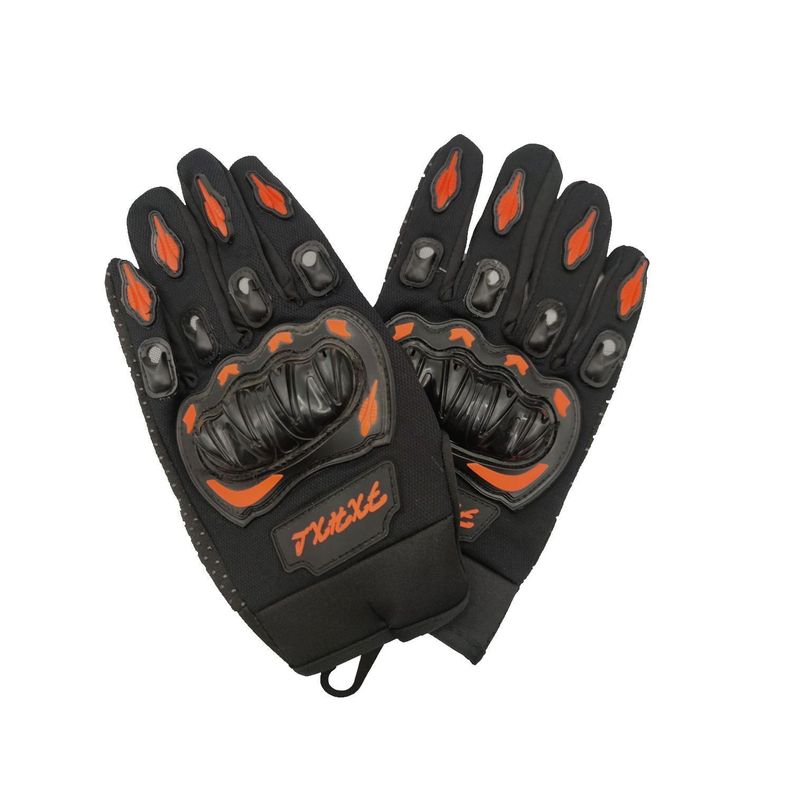 Guantes de Moto con Protección de Nudillos Talla Única-0