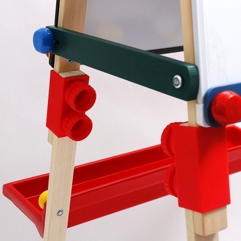 Pizarra grande madera 4 en 1-6