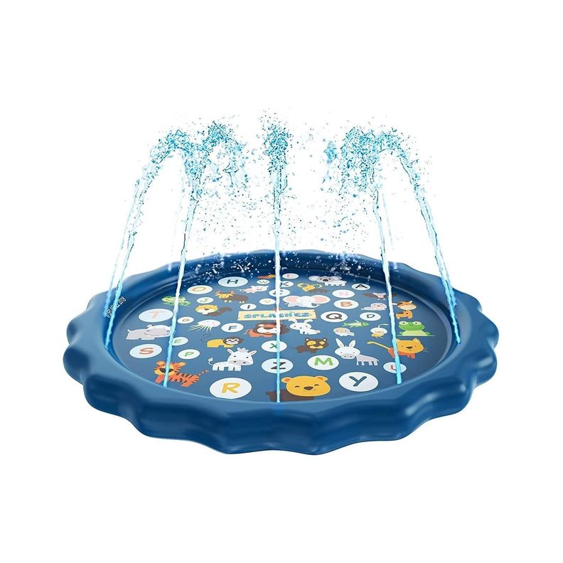 Piscina Alfombra Lanza Agua Infantil-0