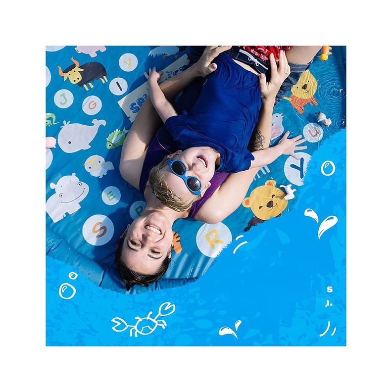 Piscina Alfombra Lanza Agua Infantil-3