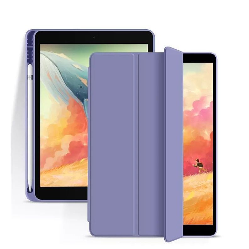 Carcasa Smart Cover Para iPad 10.9 (10ma Gen 2022) Ranura Lapiz / Lavanda-0