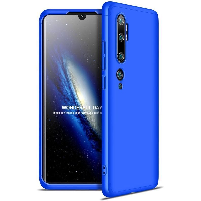 Carcasa: Xiaomi Mi Note 10 - Resistente / Azul-0