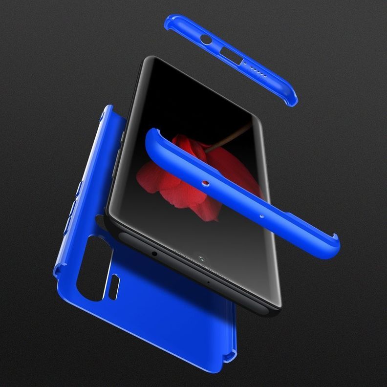 Carcasa: Xiaomi Mi Note 10 - Resistente / Azul-3