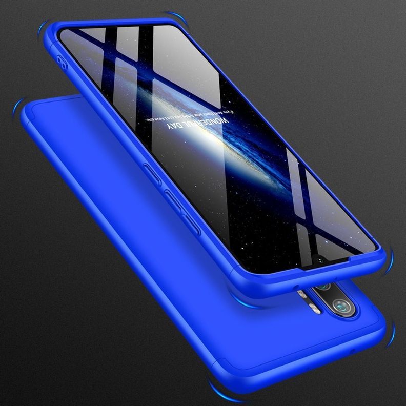 Carcasa: Xiaomi Mi Note 10 - Resistente / Azul-5