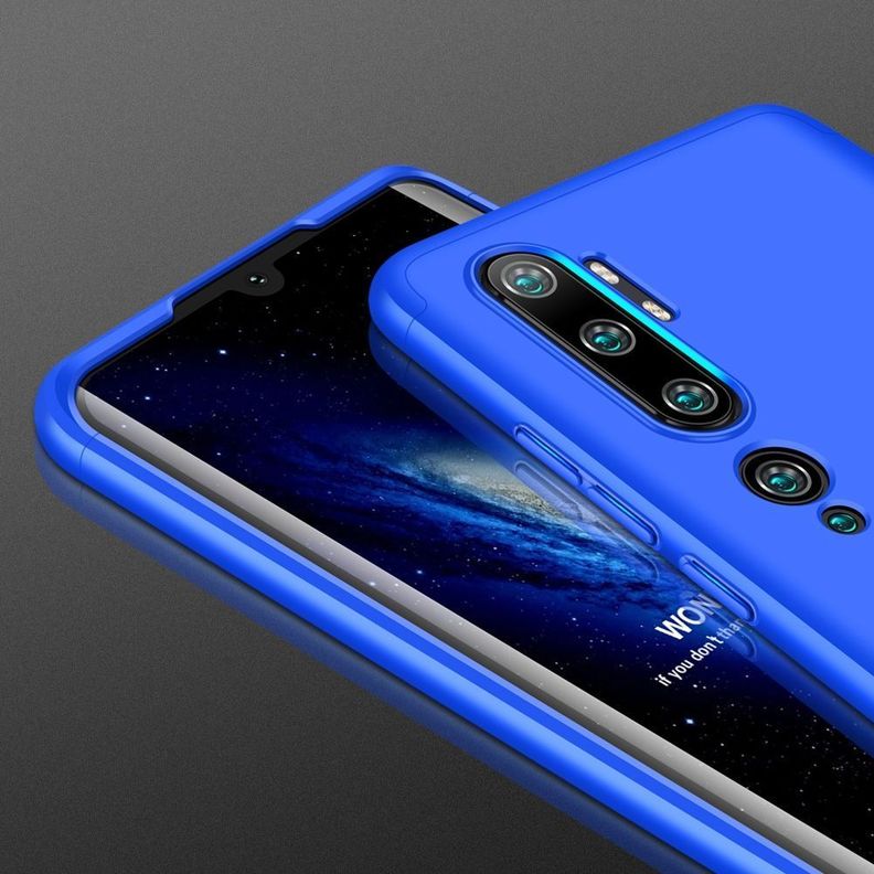 Carcasa: Xiaomi Mi Note 10 - Resistente / Azul-2