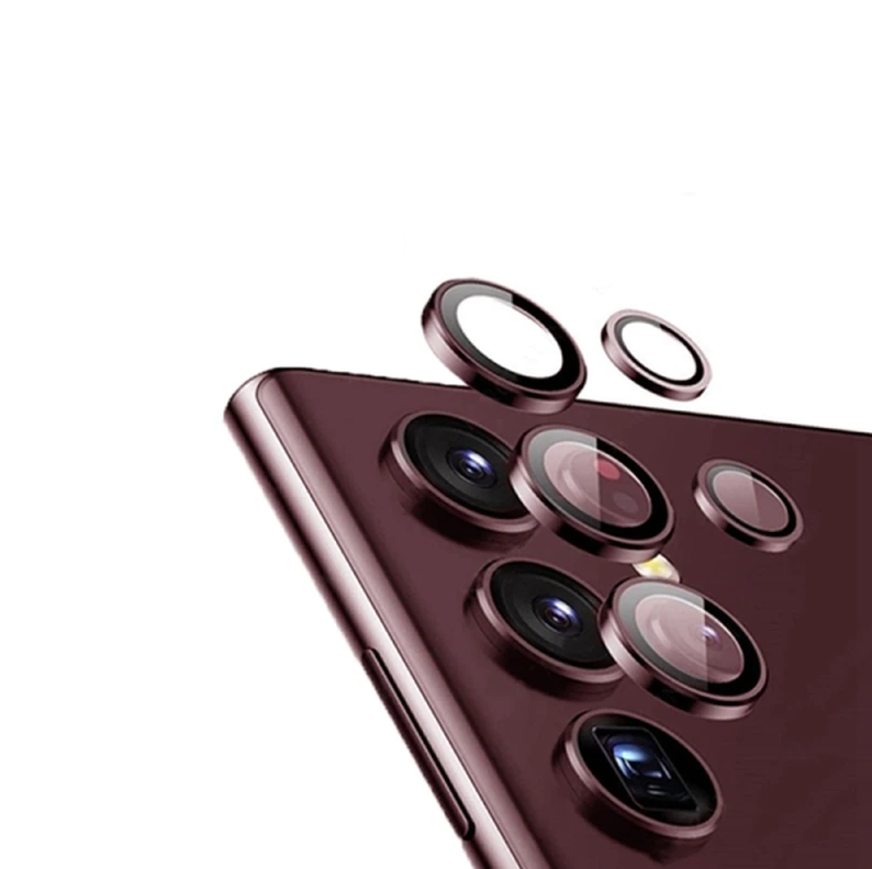 Protector para lente camara Samsung S22 ultra 5G  Purpura-0