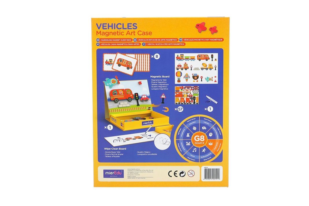 Juego y Arte Magnetico Vehiculos-4