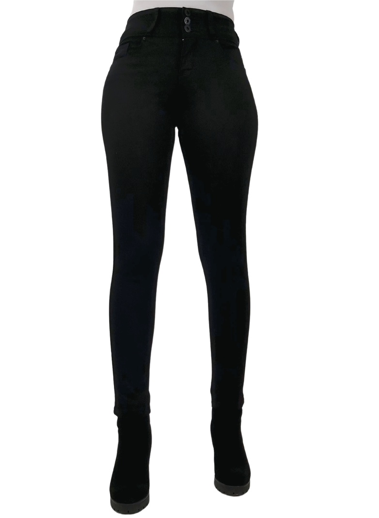 Pantalon Gabardina Skinny-0