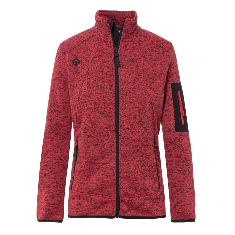Chaqueta De Punto Dimasa Para Mujer Rojo-0