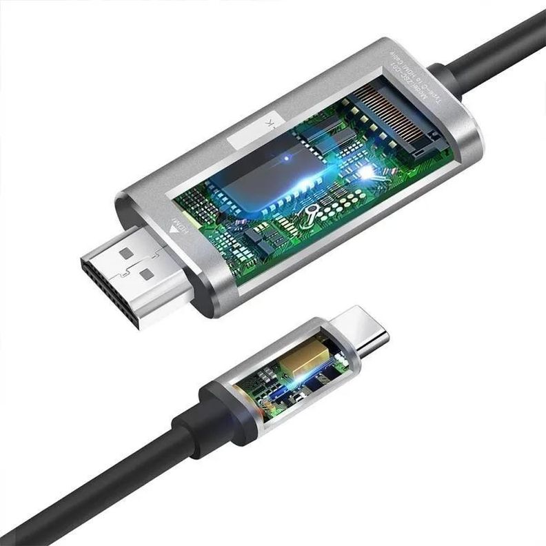 Cable Adaptador Usb-c Usb Tipo C A Hdmi 4k A 60hz Macbook-1