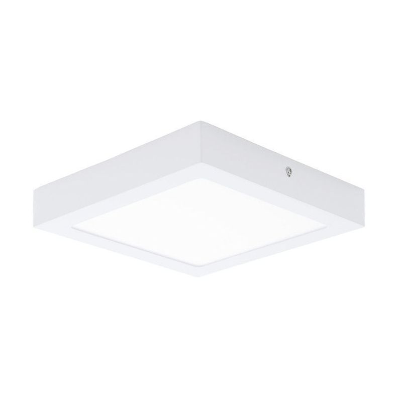 Foco Sobrepuesto Fueva metal Blanco Led incluida 16W Cod.94077-0