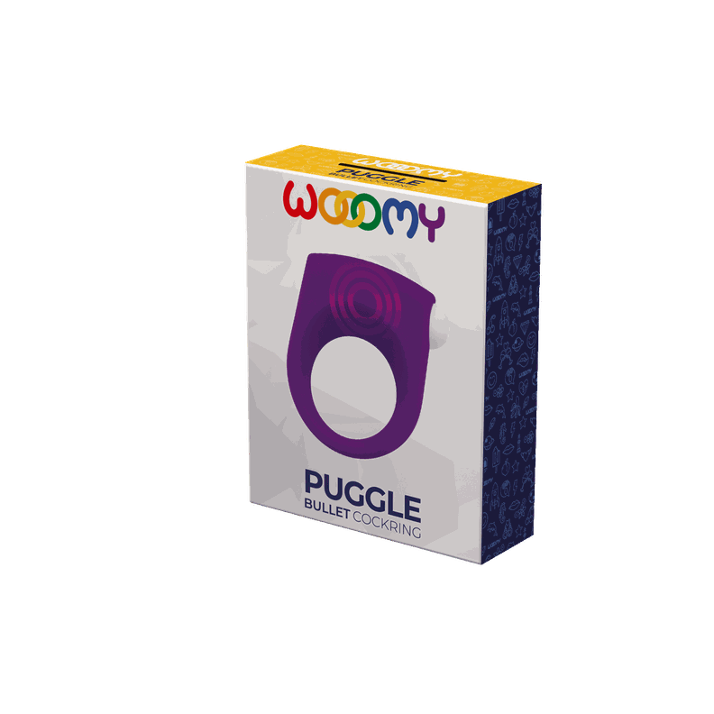 Anillo Vibrador Bala Wooomy Puggle-4