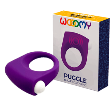 Anillo Vibrador Bala Wooomy Puggle-0