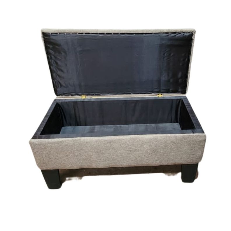 Banqueta Baul HVM Gris Lino -2