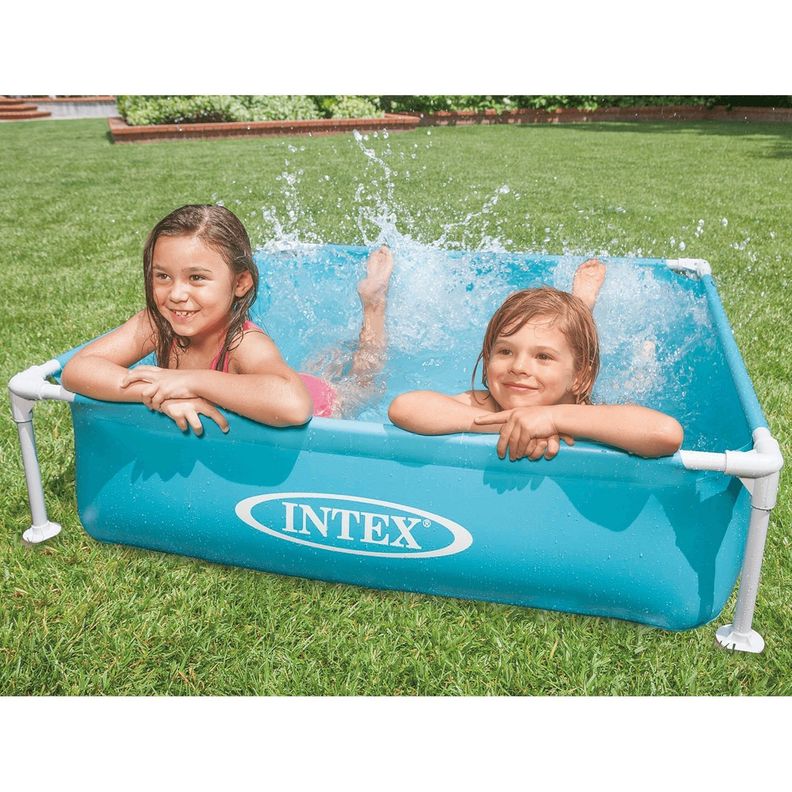 Piscina Mini Rectangular Estructural 122x122x30cm-1