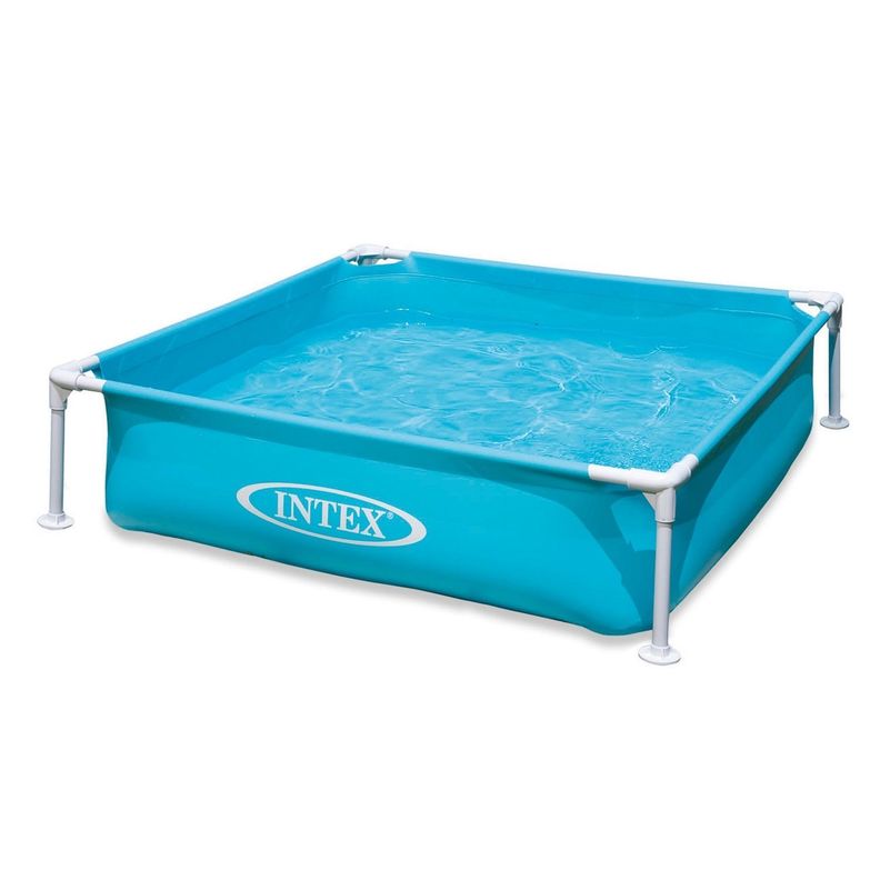 Piscina Mini Rectangular Estructural 122x122x30cm-0