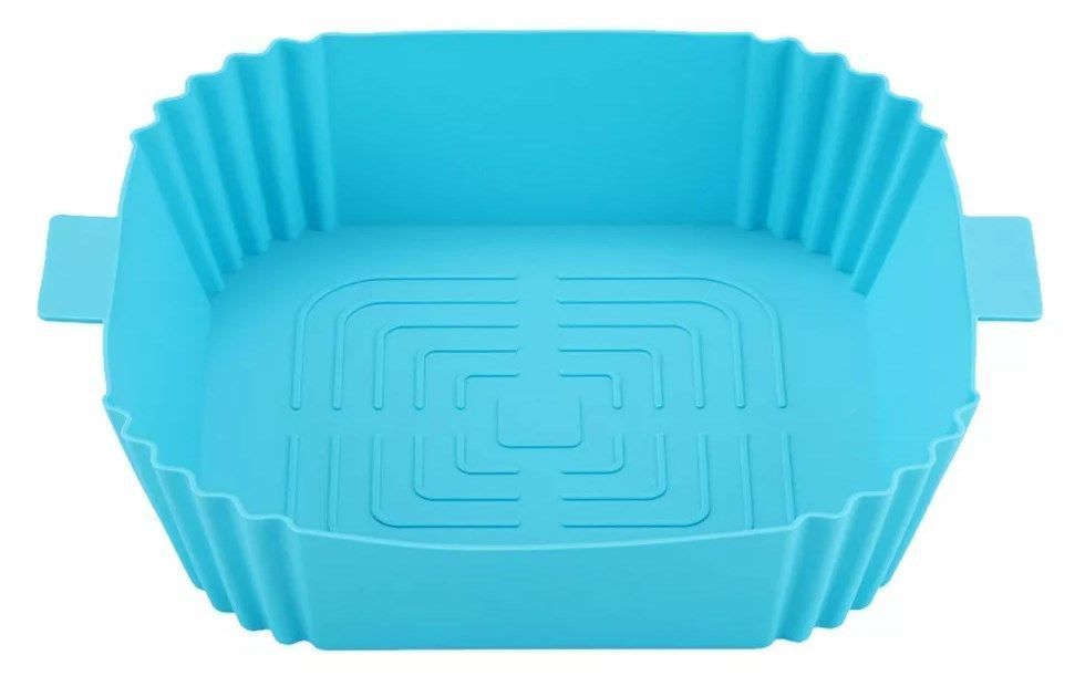 Molde Forro Silicon Reusable Antiadherente Para Airfryer-0