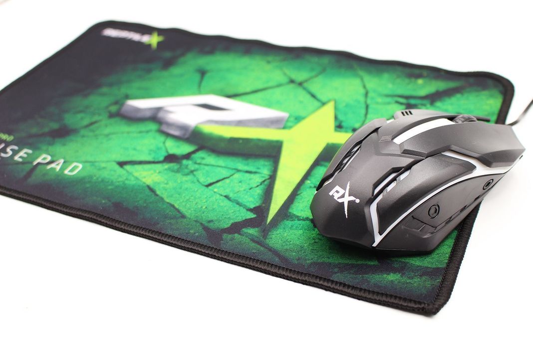 Kit Gamer Pro Mouse Iluminado 1000DPI Mouse Pad -0