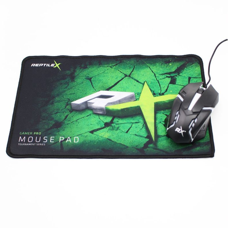 Kit Gamer Pro Mouse Iluminado 1000DPI Mouse Pad -1