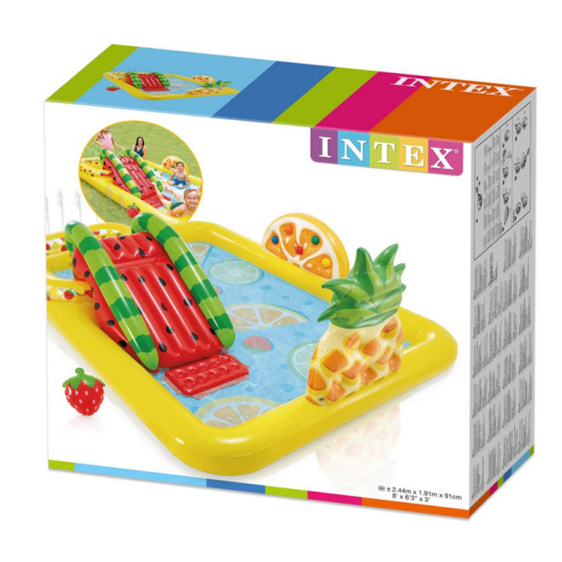 Centro de Actividad Inflable Frutas Divertidas-1