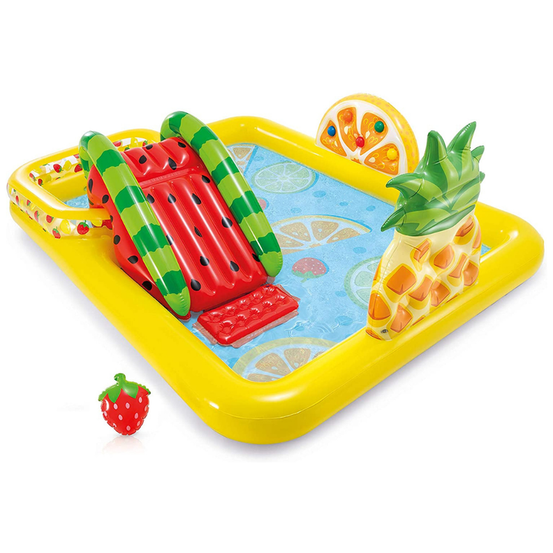 Centro de Actividad Inflable Frutas Divertidas-0