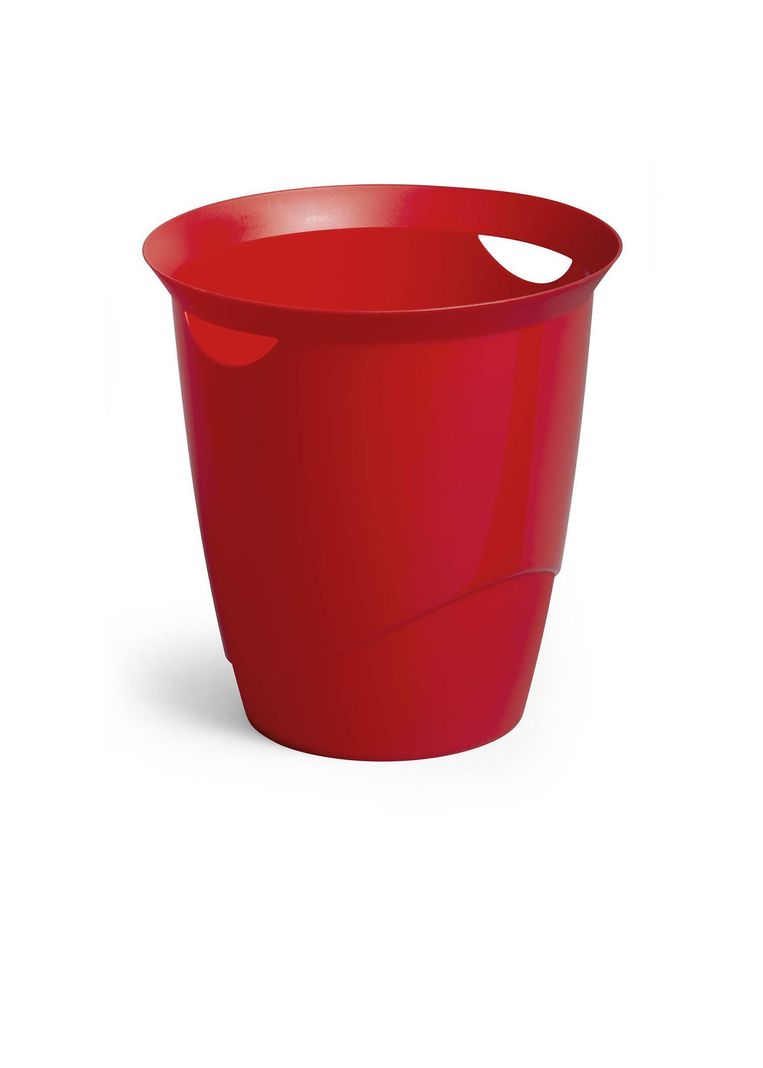 Papelero de Oficina con Asas - Rojo-0