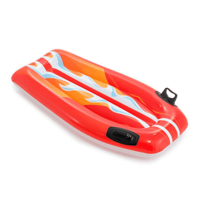 Flotador Inflable Tabla De Body 112x62 Cm Rojo