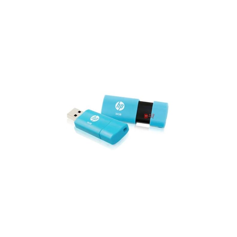 Pendrive Hp 64gb Celeste - Puntostore-0