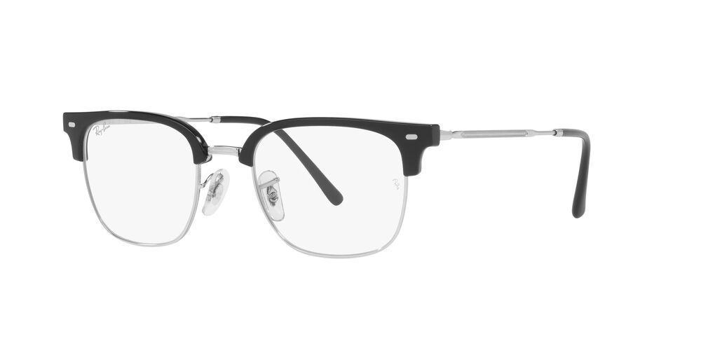 Lentes Ópticos Ray-Ban 0RX7216 New Clubmaster Negro Unisex-1