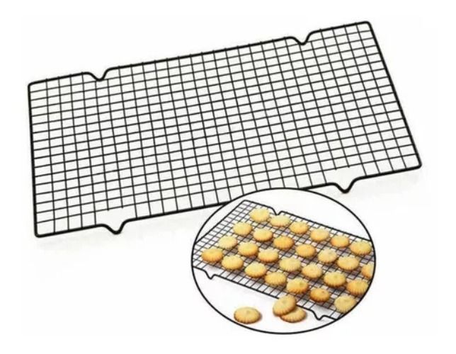 Bandeja Hornear Galletas + Rejilla Repostería Pastelería-1