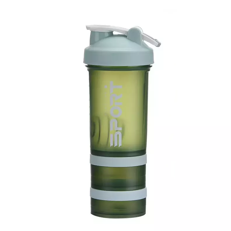 Botella Agua Sport 500ml Batido Gym Proteina Jugos Shaker-0