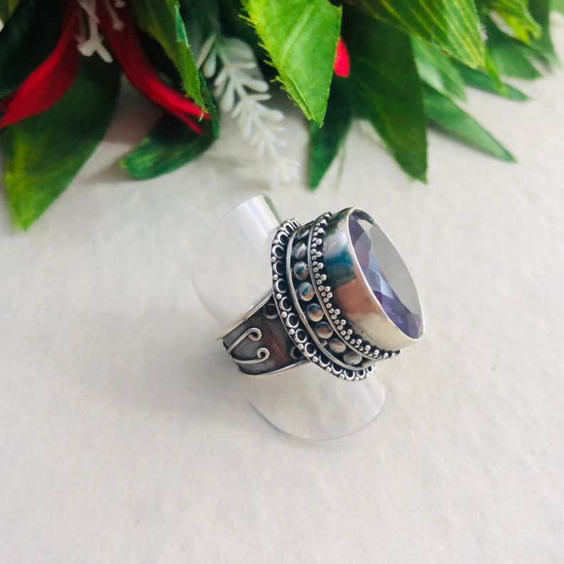 Anillo Amatista en Plata-3