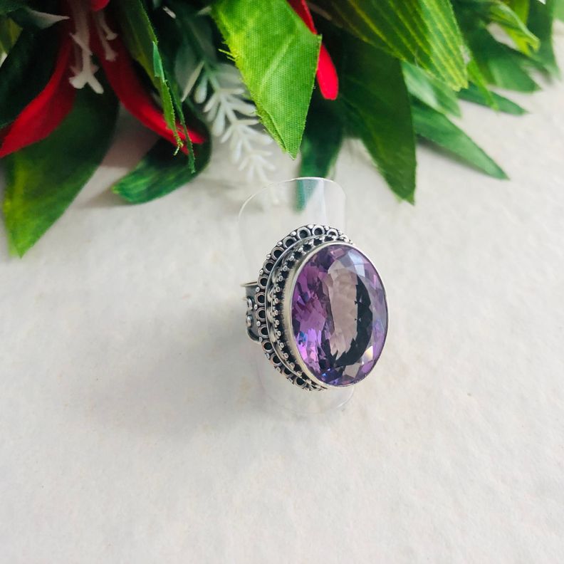 Anillo Amatista en Plata-4
