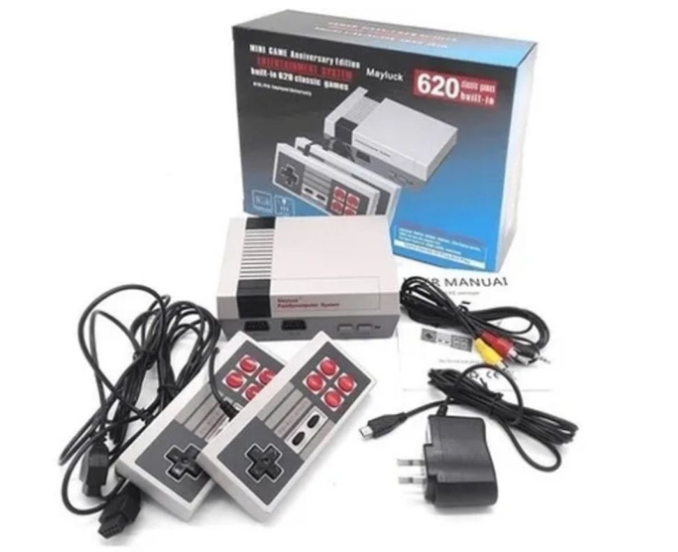 Mini Consola Retro Para Tv 620 Juegos Clásicos-0