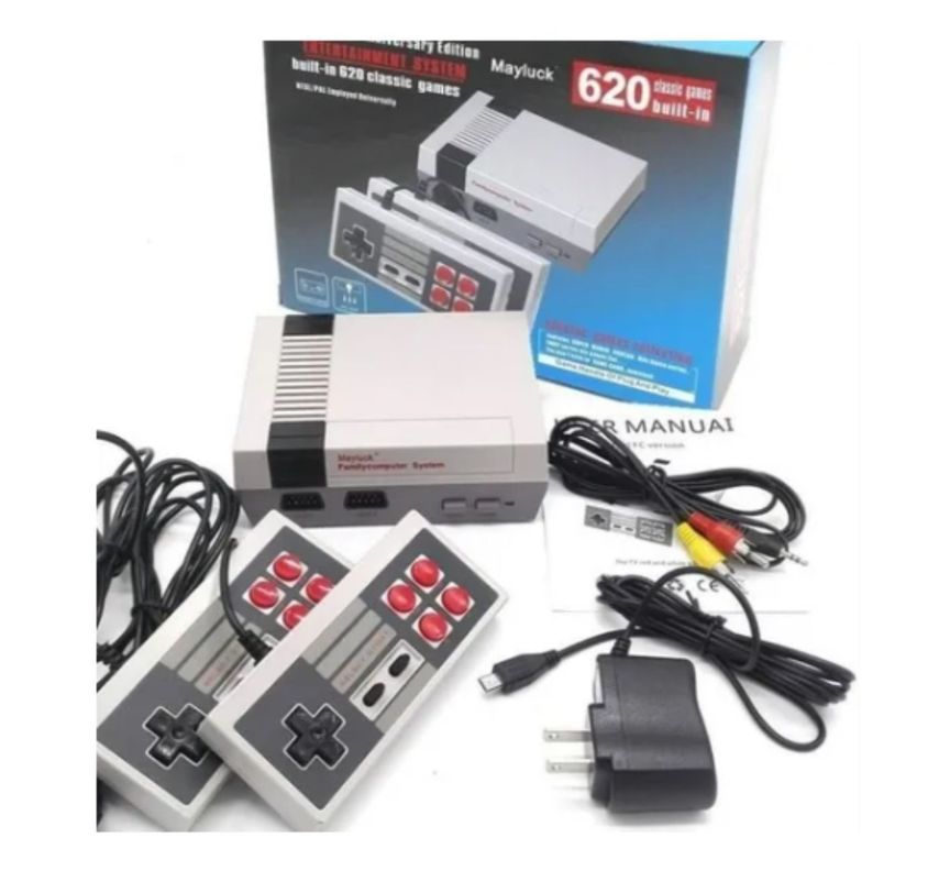 Mini Consola Retro Para Tv 620 Juegos Clásicos-1