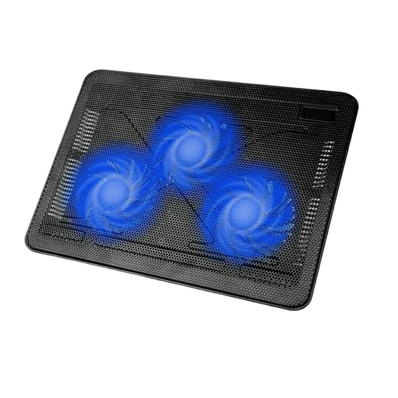 Base Ventilador Para Notebook USB Azul Tecnolab-0