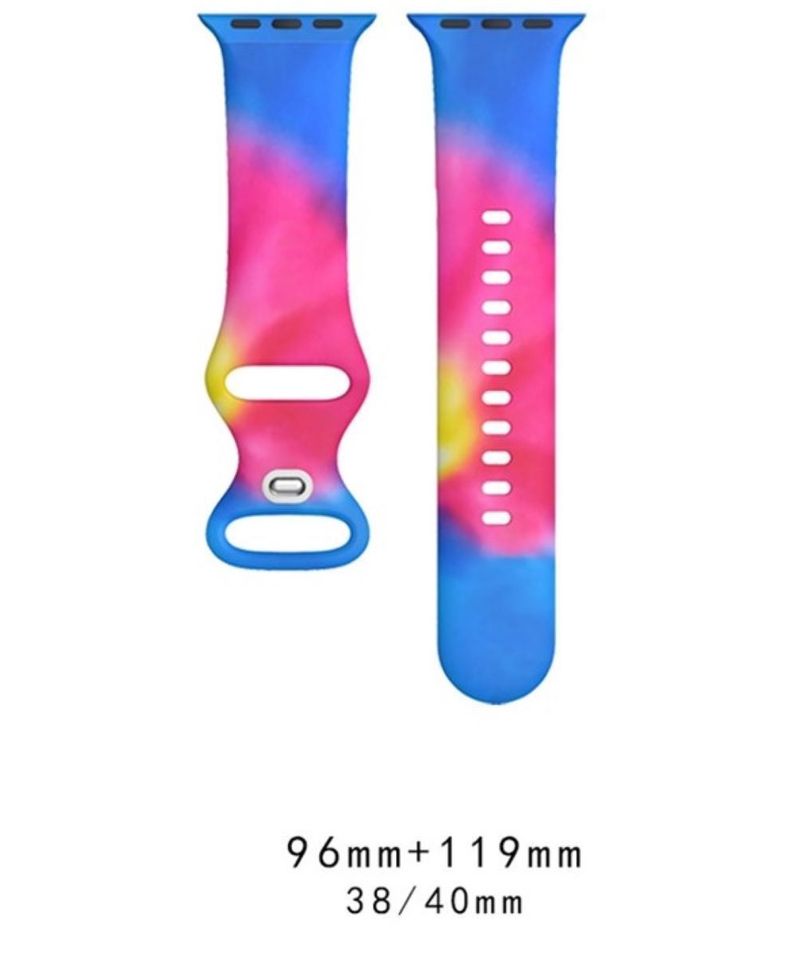 Correa Diseño Compatible Iwatch Apple Watch Tricolor 38-40-41MM-1