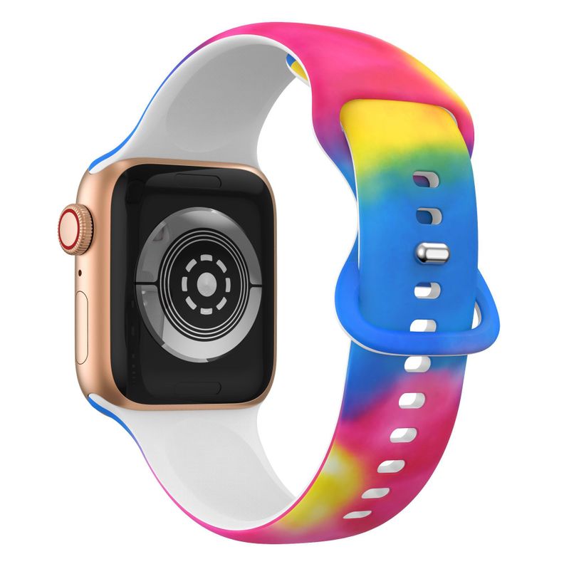 Correa Diseño Compatible Iwatch Apple Watch Tricolor 38-40-41MM-0