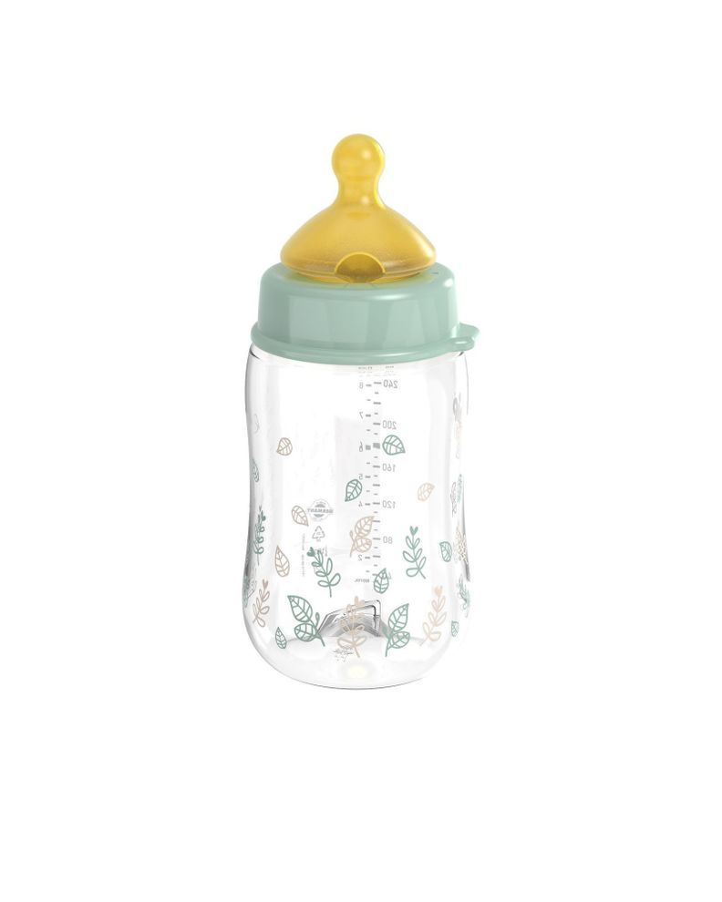 Mamadera Latex Cherry Green 260 ml verde-1