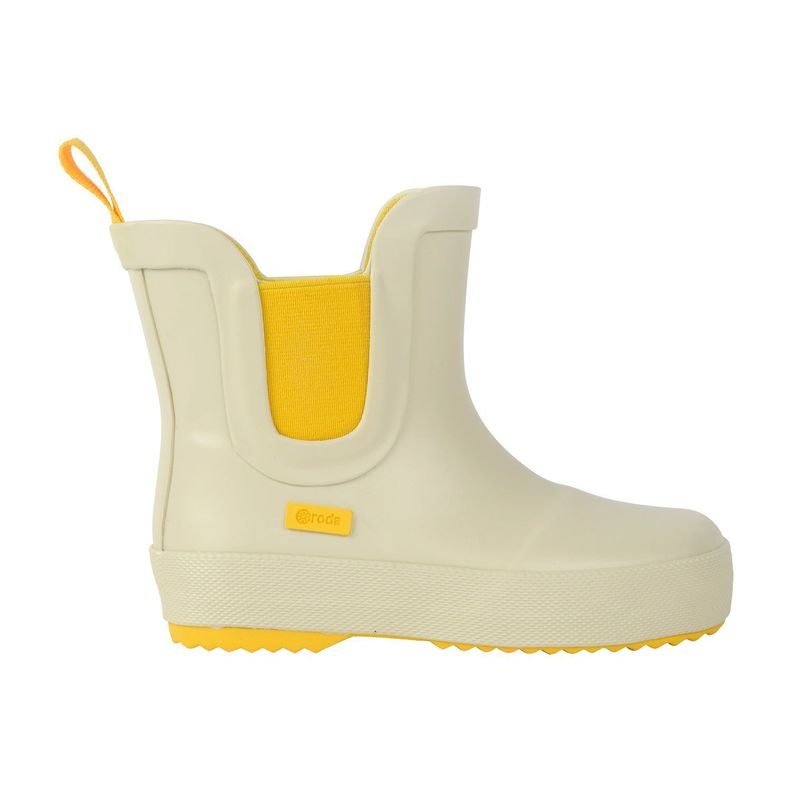 Botas De Agua Infantil Ankle Roda Crema