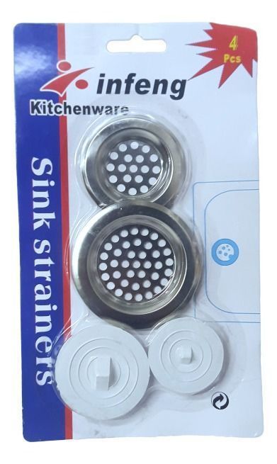 Set Rejillas Y Tapones Lavaplatos Fregadero Atrapa Basura-0