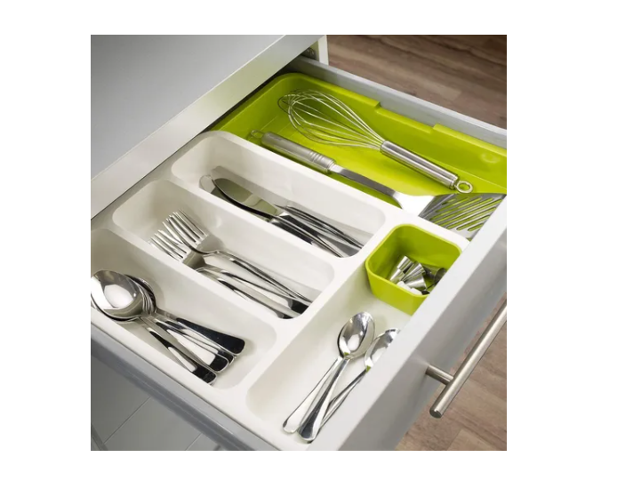 Organizador De Cubiertos Extensible Ajustable Cajones-3