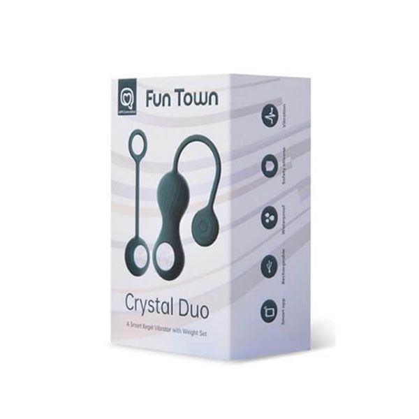 Crystal Duo – Kit Kegel Inteligente-1