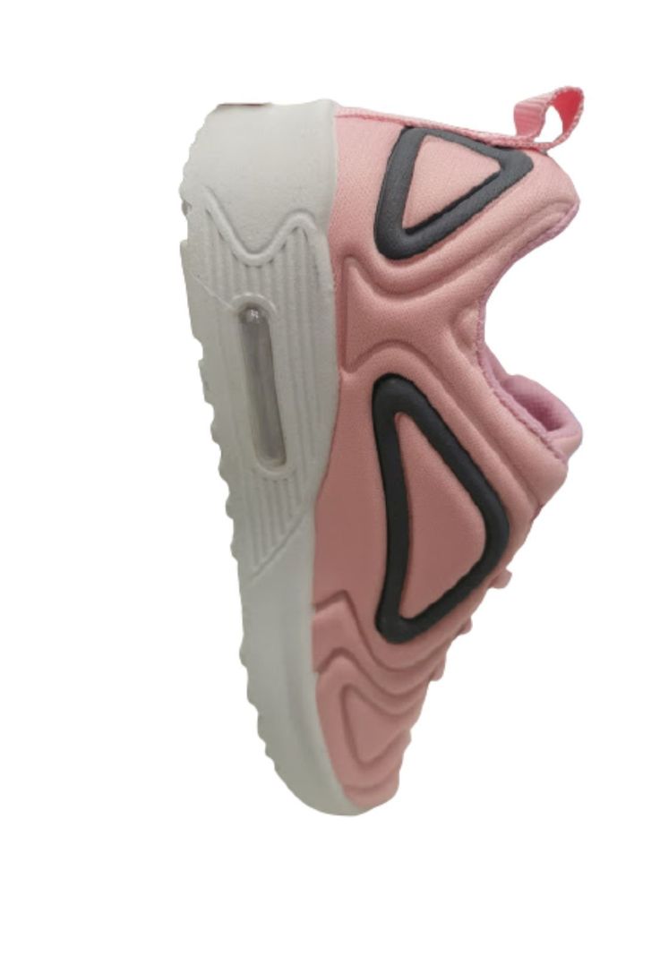Zapatilla Deportiva Rosado Niña Cordones -3