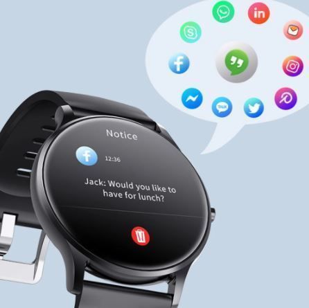Smartwatch Masterlife Ri04 Azul S33-4